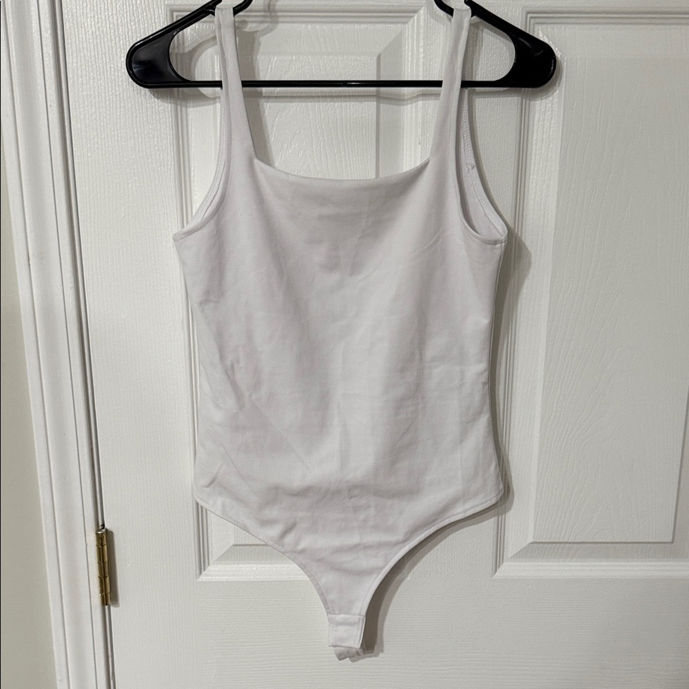Classic White One Piece Bodysuit